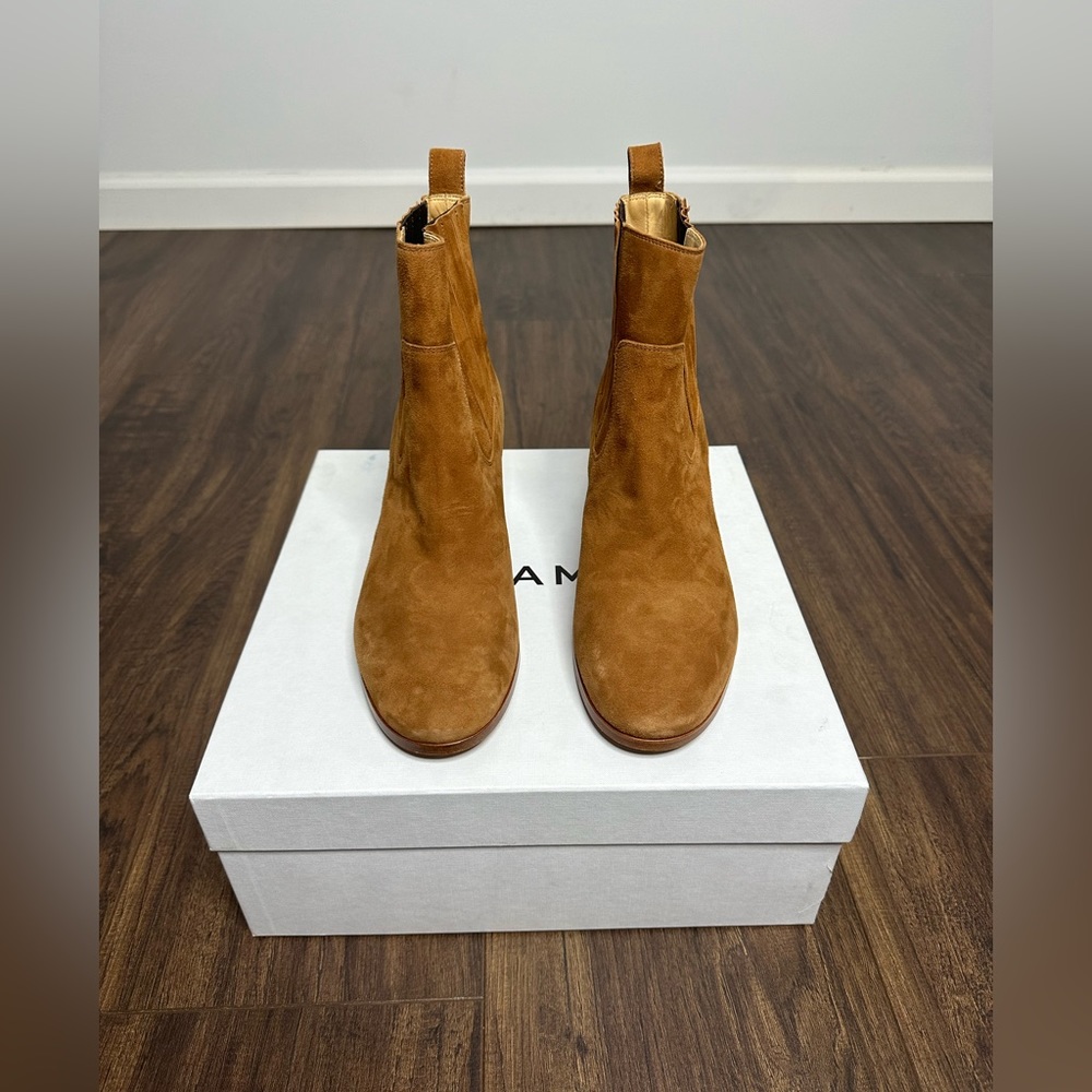 Frame Le Rue Suede Booties - Picture 2 of 8